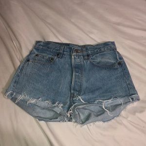 Levi’s shorts custom made by Aligrace
